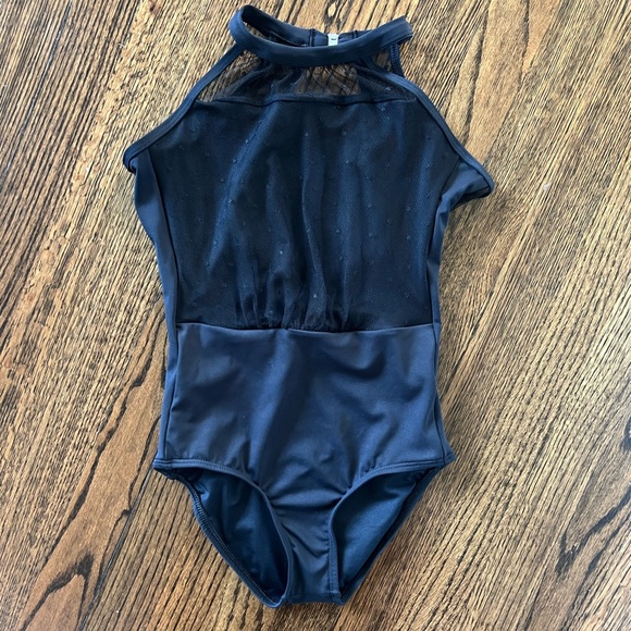 Baltogs Shirred Halter Leotard - Picture 3 of 5